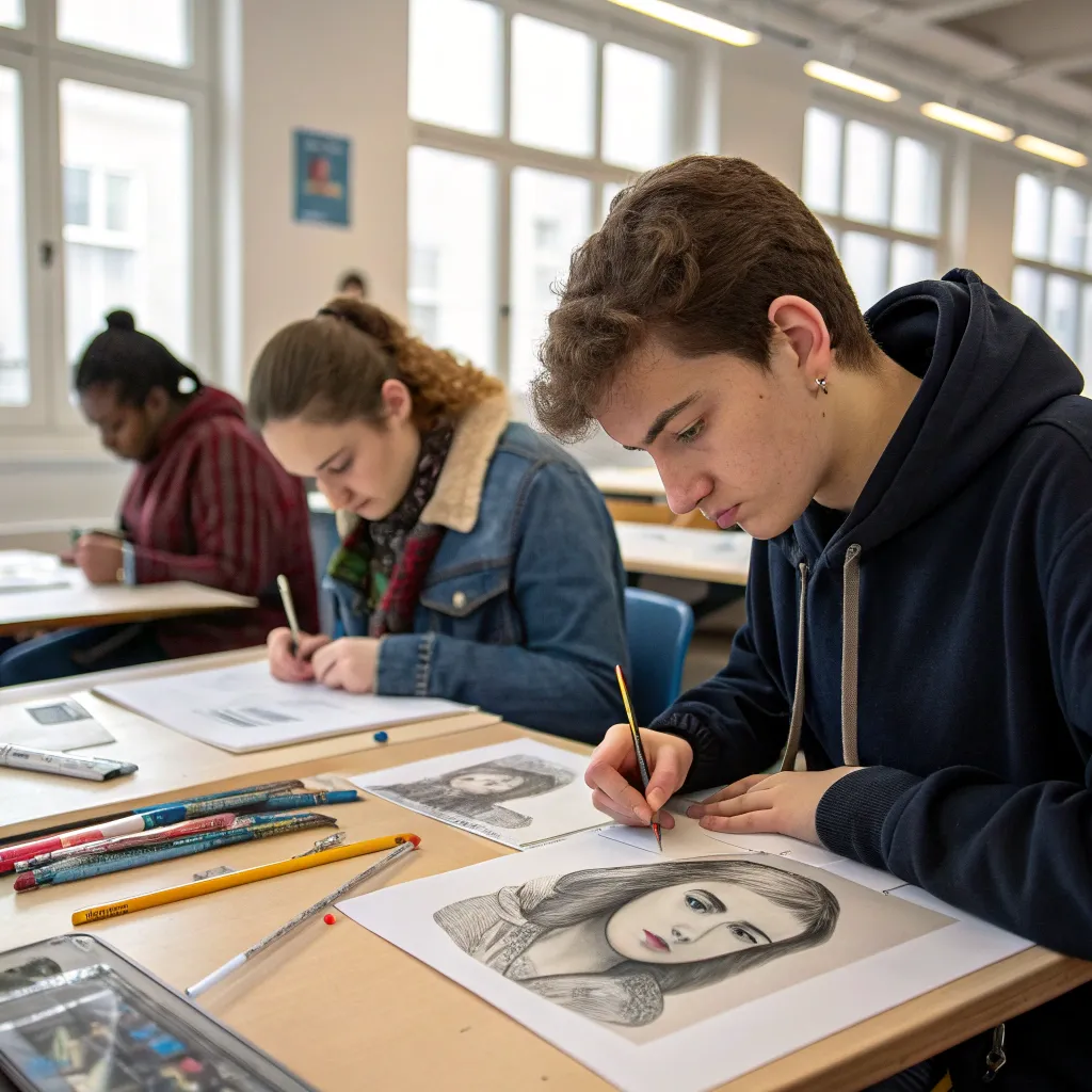 Advanced Portrait Drawing Course